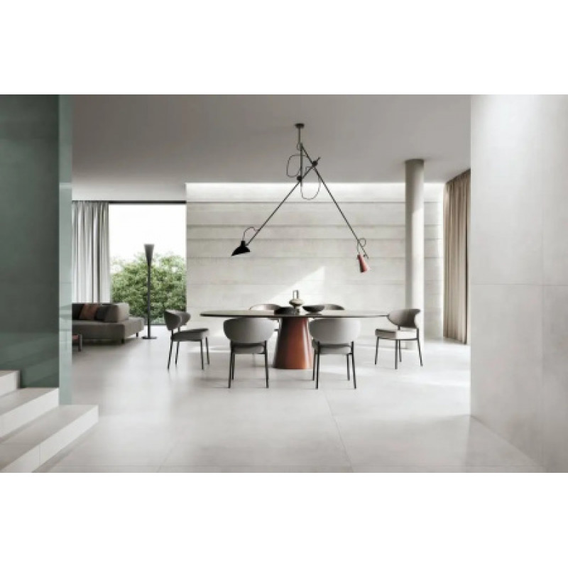 Плитка керамогранитная Refin Feel White 600x1200х9мм гладкая/матовая OT08