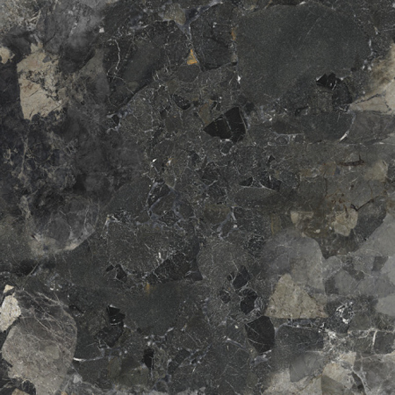Плитка керамогранитная Dado Ceramica Argos Black 600x600х8мм гладкая/матовая, 304125