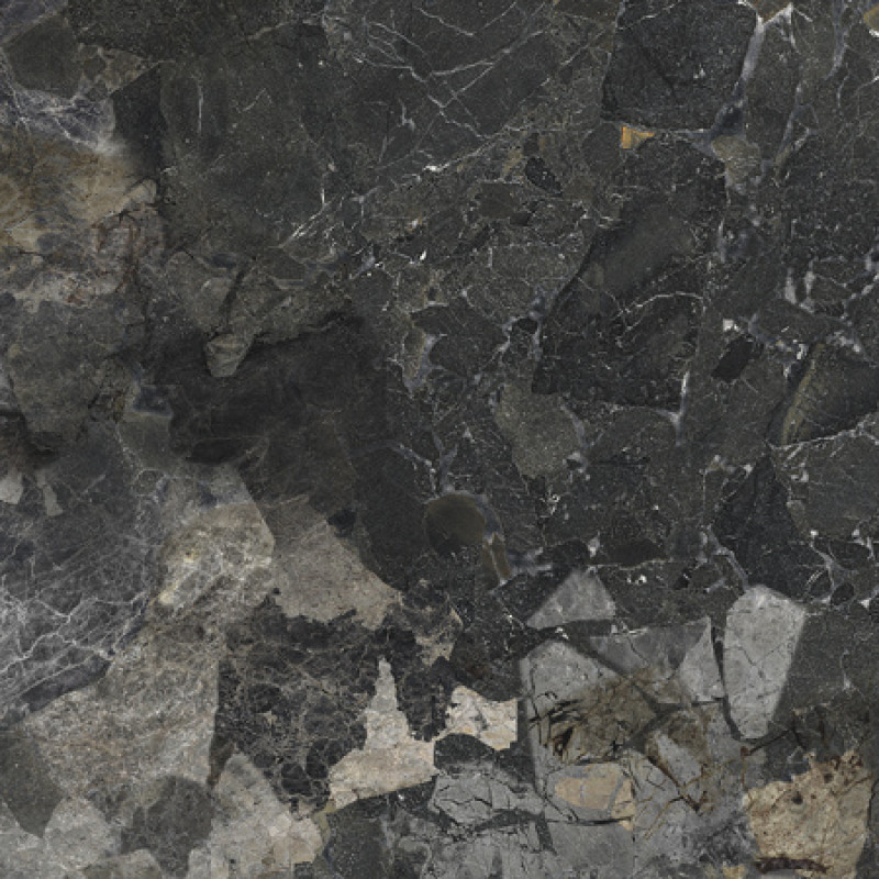 Плитка керамогранитная Dado Ceramica Argos Black 600x600х8мм гладкая/матовая, 304125