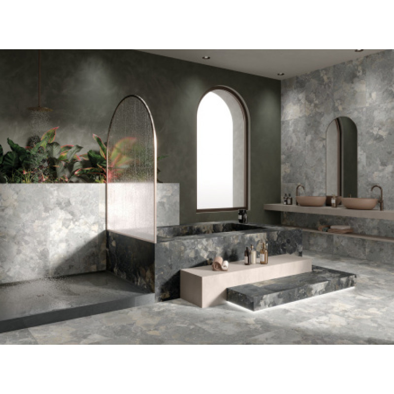 Плитка керамогранитная Dado Ceramica Argos Grey 600x1200х9,5мм гладкая/матовая, 304130