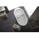 Плитка керамогранитная Dado Ceramica Nature Nero 600x1200х9,5мм гладкая/матовая 303837A