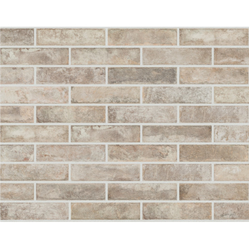 Плитка керамогранитная Dado Ceramica Brik One Antica Roma 74x310х9мм структурная/матовая BKN003