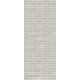 Плитка керамогранитная Dado Ceramica Brik One Bianco Manhattan 74x310х9мм структурная/матовая BKN005