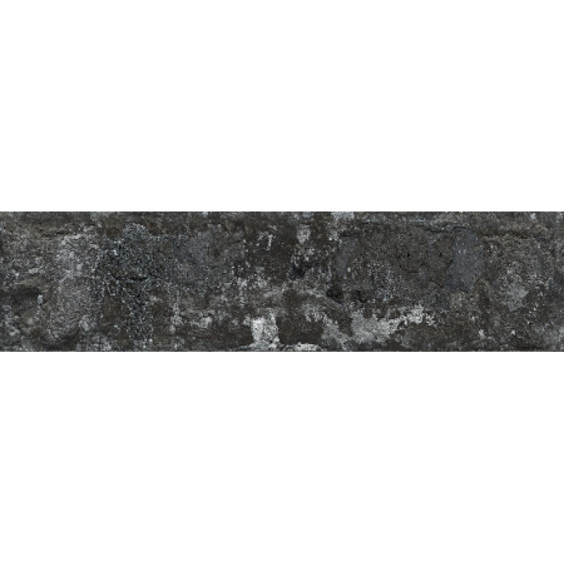 Плитка керамогранитная Dado Ceramica Brik One Fumo Di  Londra 74x310х9мм структурная/матовая BKN006