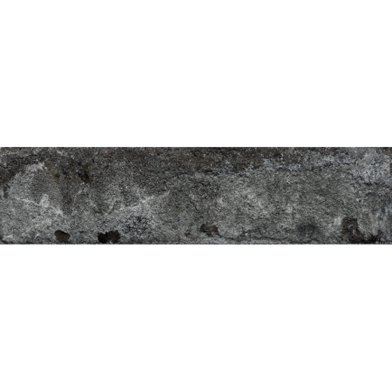 Плитка керамогранитная Dado Ceramica Brik One Fumo Di  Londra 74x310х9мм структурная/матовая BKN006