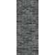 Плитка керамогранитная Dado Ceramica Brik One Fumo Di  Londra 74x310х9мм структурная/матовая BKN006