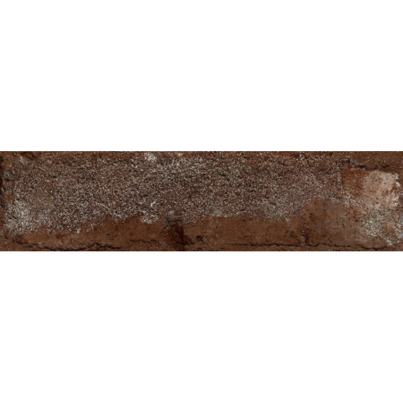 Плитка керамогранитная Dado Ceramica Brik One Rosso Berlino 74x310х9мм структурная/матовая BKN004