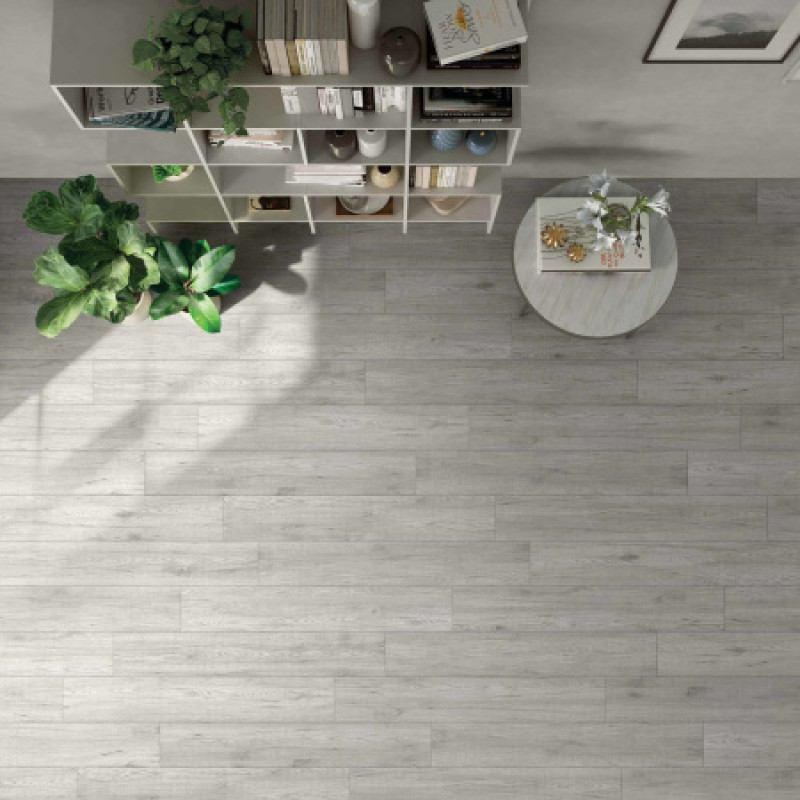 Плитка керамогранитная Dado Ceramica Sierra Grigio 200x1220х9,5мм гладкая/матовая R03780