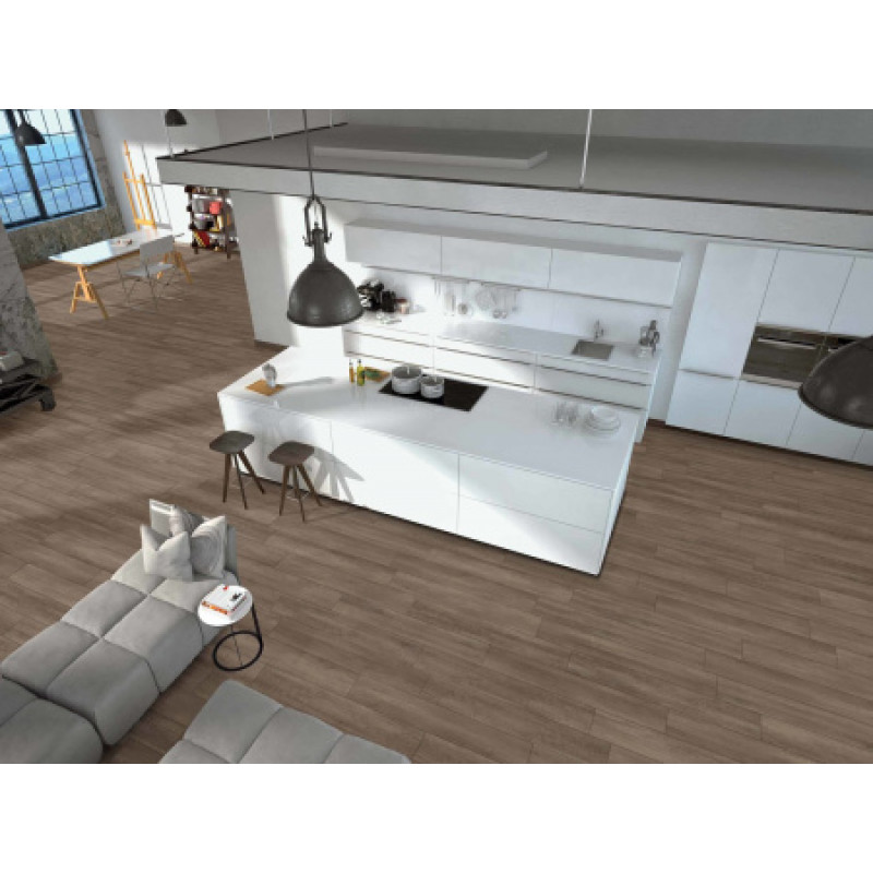 Плитка керамогранитная Dado Ceramica Sierra Noce 200x1220х9,5мм гладкая/матовая R03779