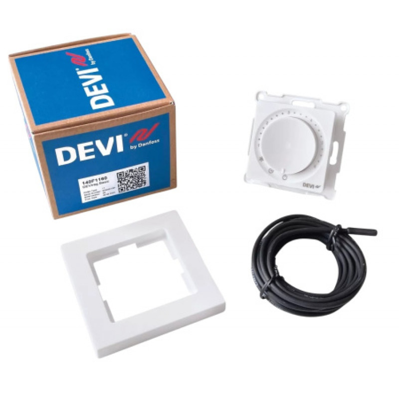 Терморегулятор Devi DEVIreg Basic с датчиком пола 140F1161
