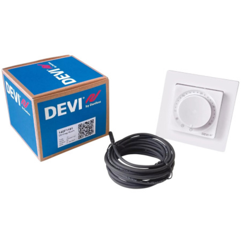 Терморегулятор Devi DEVIreg Room с датчиком пола и воздуха 140F1161