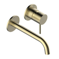 Смеситель для раковины Bossini Teo-M Satined gold Z00730000043005