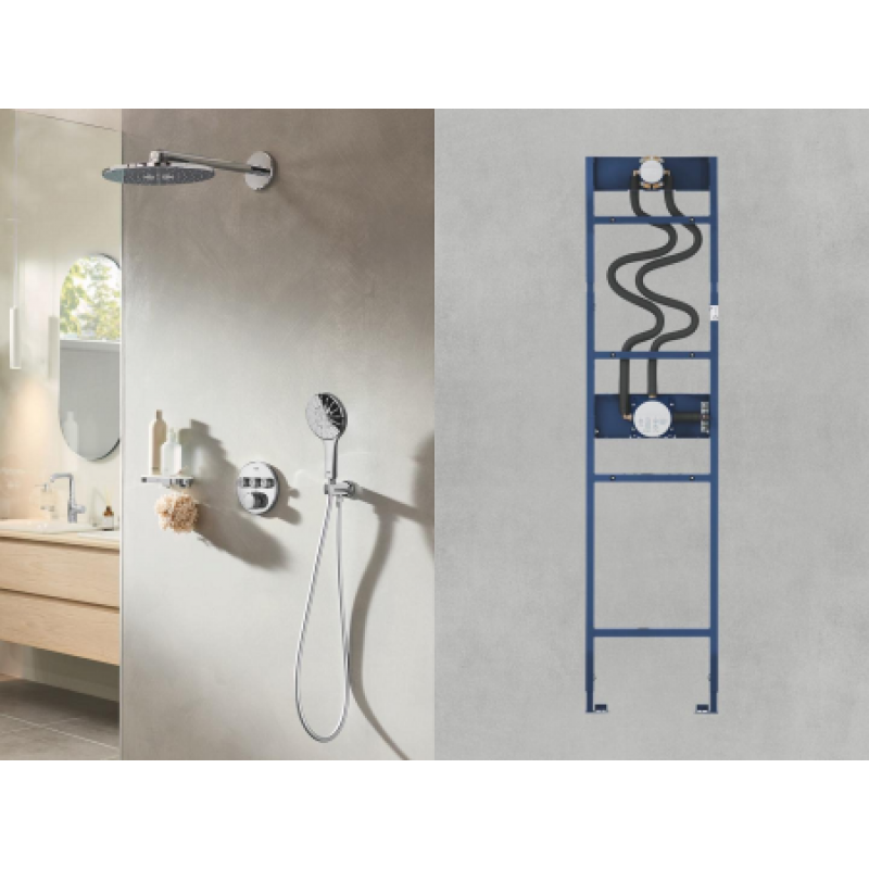 Инсталляция для душевых систем встроенного монтажа Grohe Rapido Shower Frame Duo 1039949990