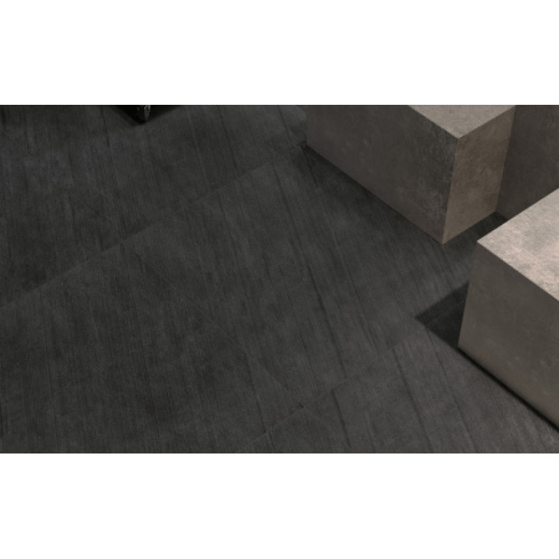 Плитка керамогранитная Iris Ceramica Victorian stone Baycliff Black 600х1200х8 мм гладкая/матовая 8929990
