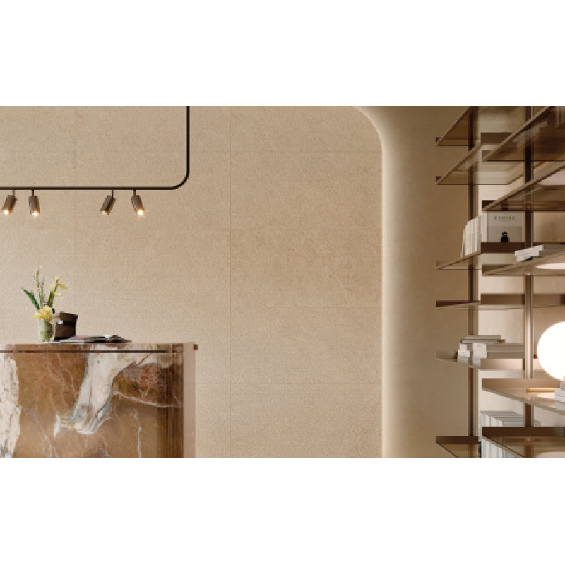 Плитка керамогранитная Iris Ceramica Victorian stone Limestone beige 600х1200х8 мм гладкая/матовая 8929993