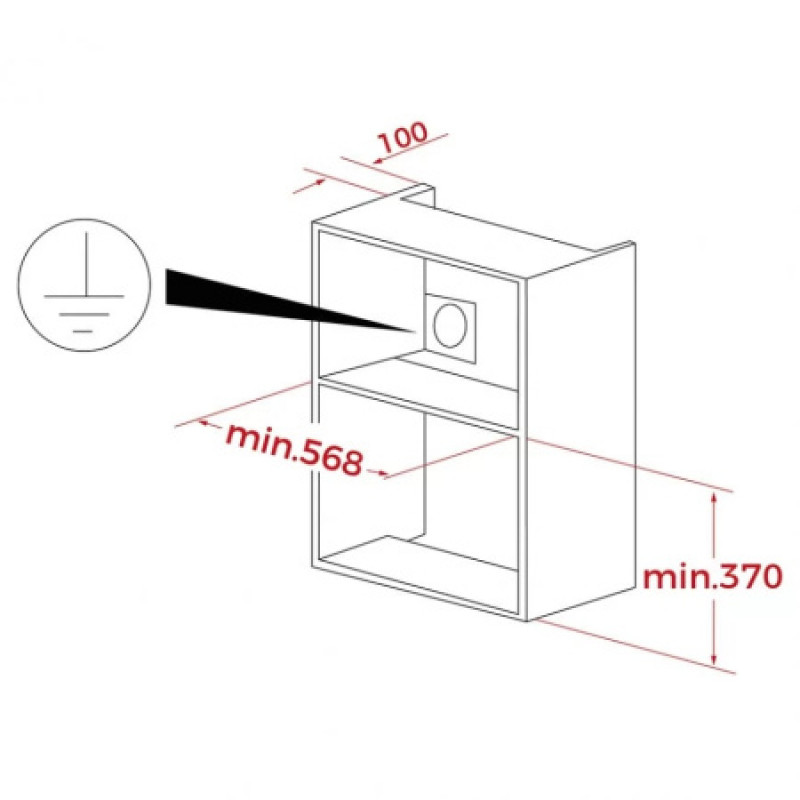 Встроенная микроволновая печь + гриль Teka ML 8210 BIS BK 112060008