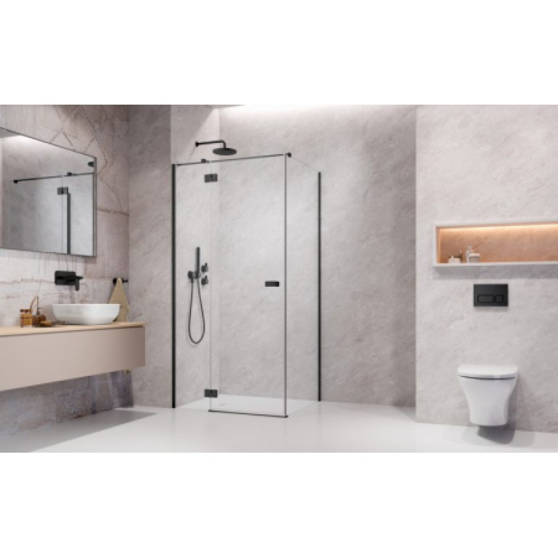 Душевая кабина Radaway Garda KDJ Black 100х80х195 см Left 10701080-54-01L