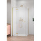 Душевая кабина Radaway Garda KDJ Brushed Gold 100х80х195 см Left 10701080-99-01L