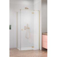 Душевая кабина Radaway Garda KDJ Brushed Gold 100х80х195 см Right 10701080-99-01R