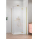 Душевая кабина Radaway Garda KDJ Brushed Gold 100х90х195 см Right 10701090-99-01R