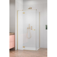 Душевые двери Radaway Garda Brushed Gold  KDJ 120х195 см 10700120-99-01L
