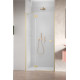 Душевые двери в нишу Radaway Garda Brushed Gold DWJ 90х195 см Left 10710090-99-01L