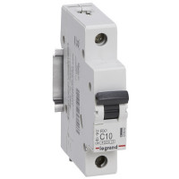 Автоматический выключатель Legrand 1p C 10A 4.5кA 419662