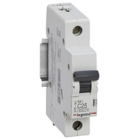 Автоматический выключатель Legrand 1p C 25A 4.5кA 419666