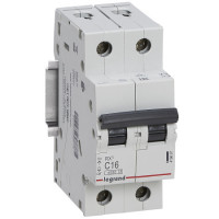 Автоматический выключатель Legrand 2p C 16A 4.5кA 419697
