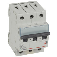 Автоматический выключатель Legrand TX³ 3p C 25A 6kA 404058