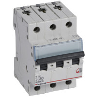 Автоматический выключатель Legrand TX³ 3p C 50A 6kA 404061