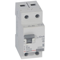 Автоматический выключатель дифференциального тока Legrand 2p 63A 30mA 10kA A 402038