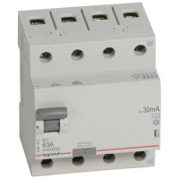 Автоматический выключатель дифференциального тока Legrand 4p 63A 30mA 10kA AС 402064