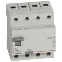 Автоматический выключатель дифференциального тока Legrand 4p 63A 300mA 10kA AС 402072
