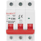 Модульный автоматический выключатель ENEXT emcbstand603B63, 3р, 63А, B, 6кА s001132