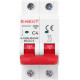 Модульный автоматический выключатель ENEXT emcbstand602C4, 2р, 4А, C, 6кА s002143