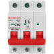 Модульный автоматический выключатель ENEXT emcbstand603C60, 3р, 60А, C, 6кА s002167