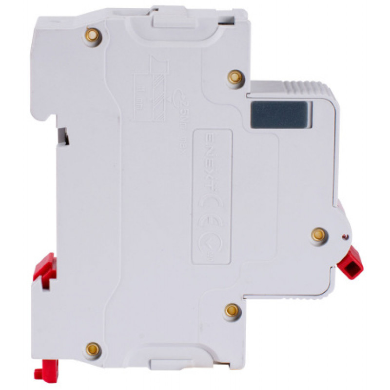 Модульный автоматический выключатель ENEXT emcbstand601D16, 1р, 16А, D, 6кА s026110