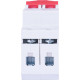 Модульный автоматический выключатель ENEXT emcbpro602C 50 new, 2р, 50А, C, 6кА new p042022