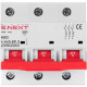 Модульный автоматический выключатель ENEXT emcbpro603K 80 new, 3р, 80А, K, 6кА new p0430006