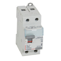 Автоматический выключатель дифференциального тока Legrand Dx3 2п 25a 300ma -A 411569