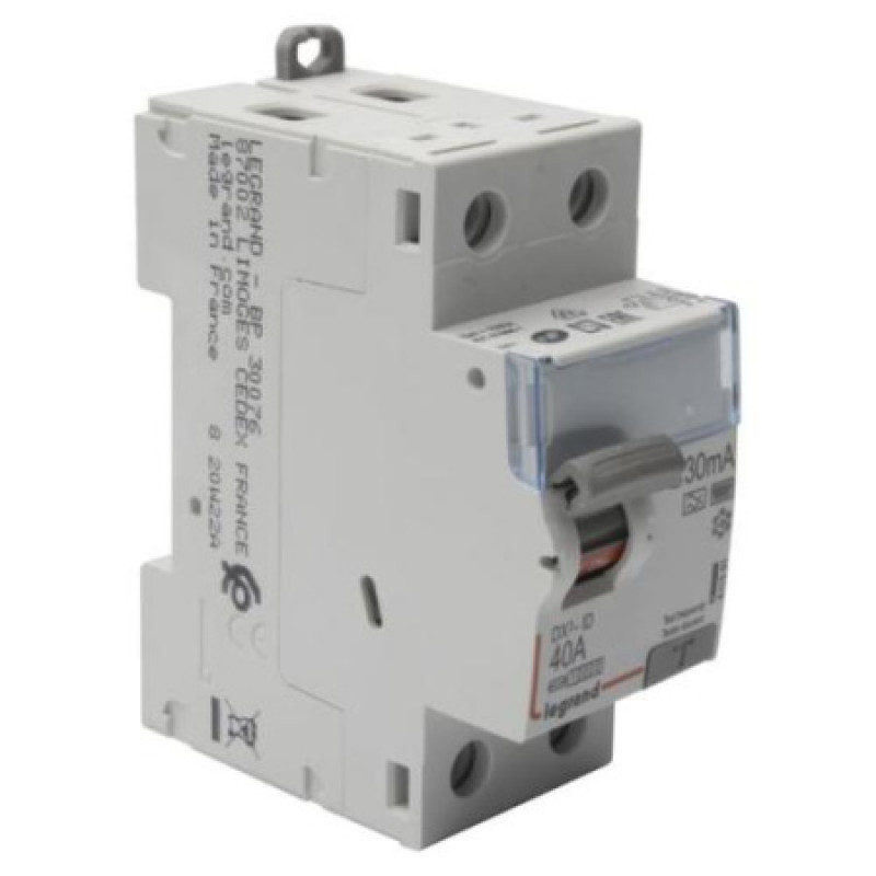 Автоматический выключатель дифференциального тока Legrand Dx3 Hpi 2п 40a 30ma 411591