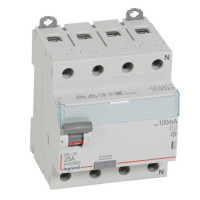 Автоматический выключатель дифференциального тока Legrand Dx3 4п 25a 100ma -Ac 411712