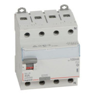 Автоматический выключатель дифференциального тока Legrand Dx3 4п 40a 100ma -Ac 411713