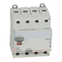 Автоматический выключатель дифференциального тока Legrand Dx3 4п 40a 300ma -Ac 411723