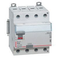 Автоматический выключатель дифференциального тока Legrand Dx3 4п 40a 30ma -A 411760