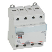 Автоматический выключатель дифференциального тока Legrand Dx3 4п 80a 30ma -A 411762