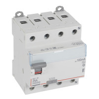 Автоматический выключатель дифференциального тока Legrand Dx3 4п 25a 100ma -A 411769