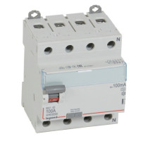 Автоматический выключатель дифференциального тока Legrand Dx3 4п 100a 100ma -A 411773
