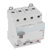Автоматический выключатель дифференциального тока Legrand Dx3 4п 25a 300ma -A 411779